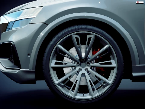 Audi Q8 2020 3D Model