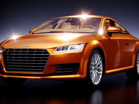 Audi TT 2015 3D Model