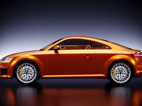 Audi TT 2015 3D Model