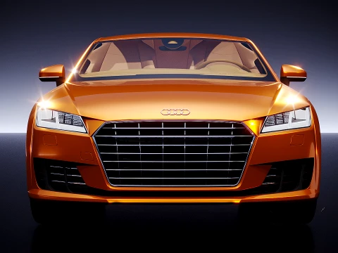 Audi TT 2015 3D Model