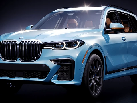German SUV 2019 3D Model