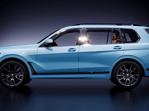German SUV 2019 3D Model
