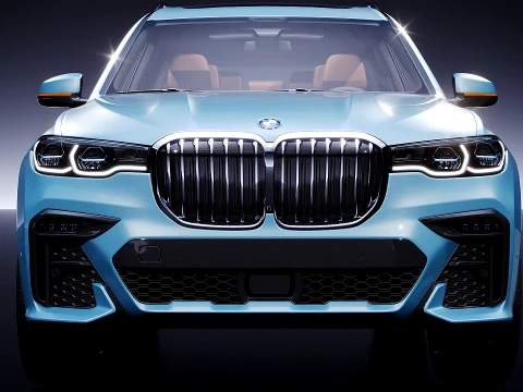 German SUV 2019 3D Model