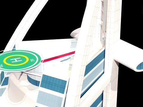 Burj Al Arab Dubai 3D Model