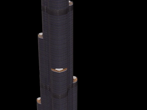 Burj Khalifa 3D Model