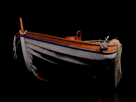 Fishing boat 3D Model