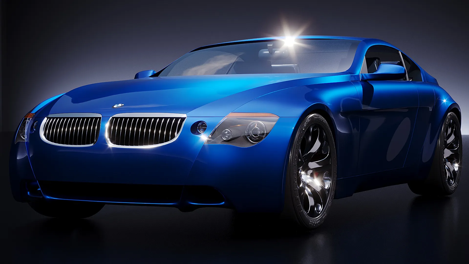 German car concept 2016 3D Model .c4d .max .obj .3ds .fbx .stl .blend