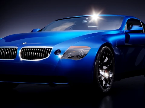 Concept de voiture allemande 2016 Modèle 3D