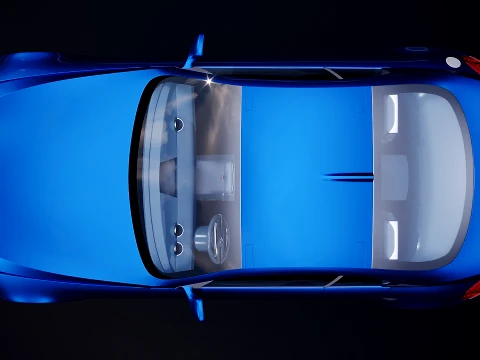 German car concept 2016 3D Model
