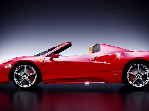 Ferrari 458 spider 2012 3D Model