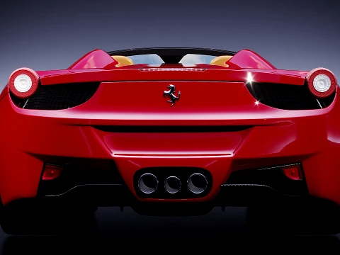 Ferrari 458 spider 2012 3D Model