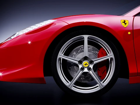 Ferrari 458 spider 2012 3D Model
