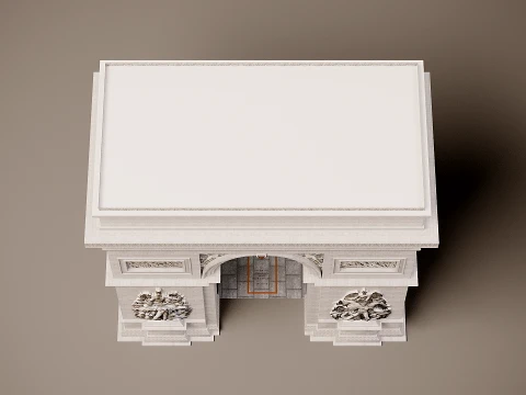 Arc de Triomphe 3D Model