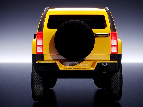 Hummer 3 SUV 2015 3D Model