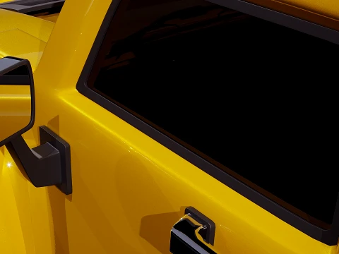 Hummer 3 SUV 2015 3D Model