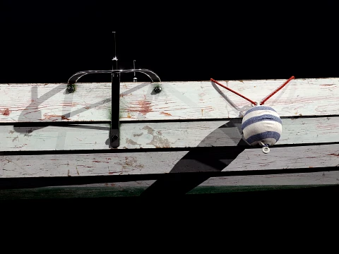 Old fishing boat 3D Model