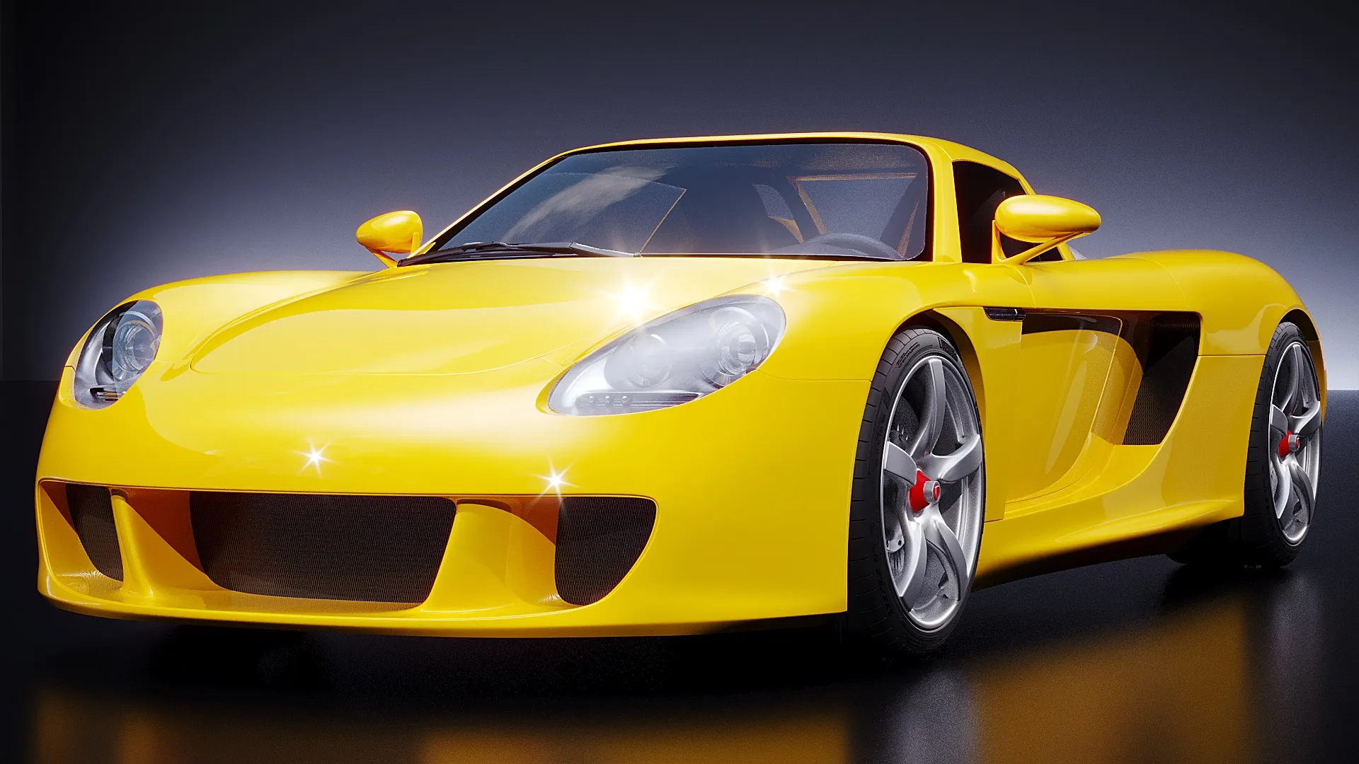 German spotscar 2013 3D Model .c4d .max .obj .3ds .fbx .stl .blend