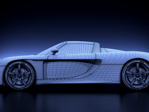 German spotscar 2013 3D Model