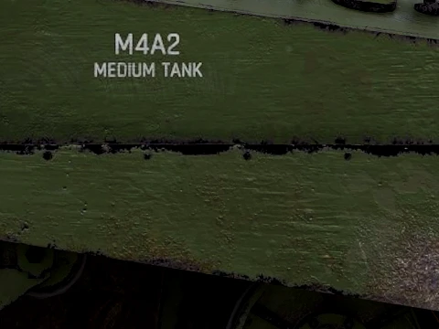 Sherman M4A2 3D Model