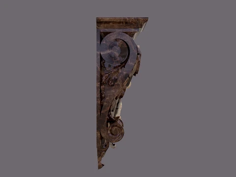 Stucco molding 3D Model