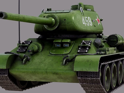 T34 LP 3D Modell
