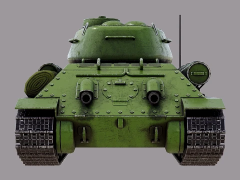 T34 LP 3D Model