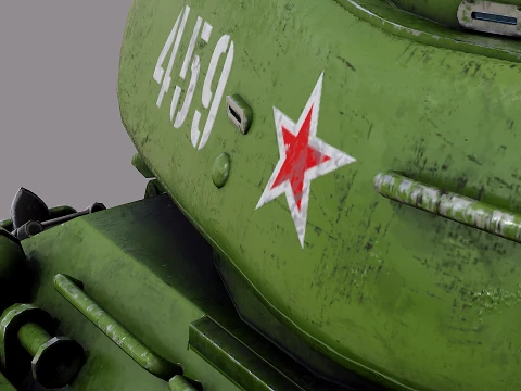 T34 LP 3D Model