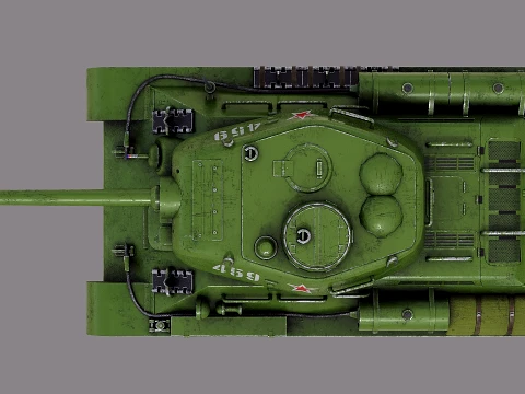 T34 LP 3D Model