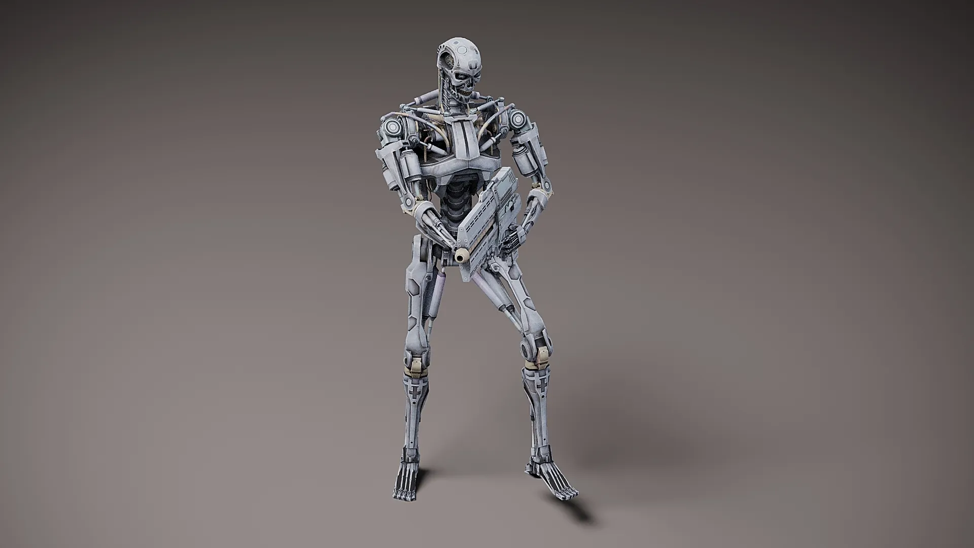 T 800 3D Model .c4d .max .obj .3ds .fbx .stl .blend