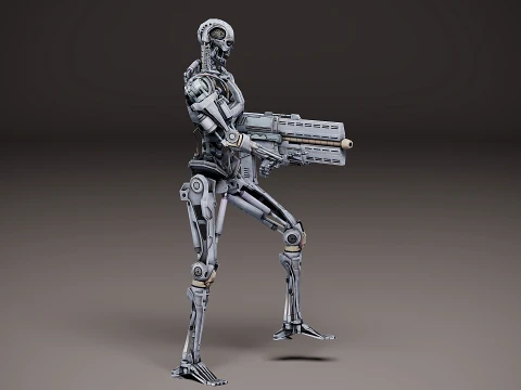 T 800 3D Model
