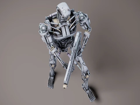 T 800 3D Model