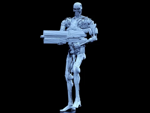 T 800 3D Model