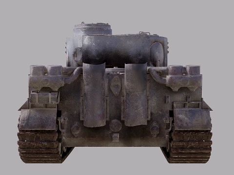 Tiger tank 3D Model