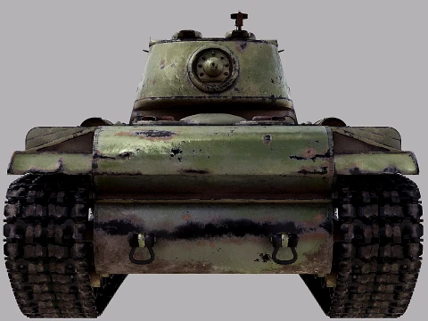 WW2 Soviet Tank KV1 3D Model