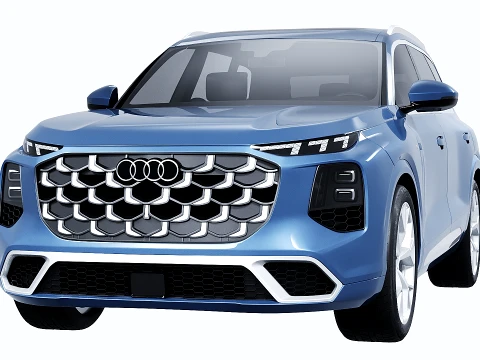 Audi Q7 2027 Modelo 3D