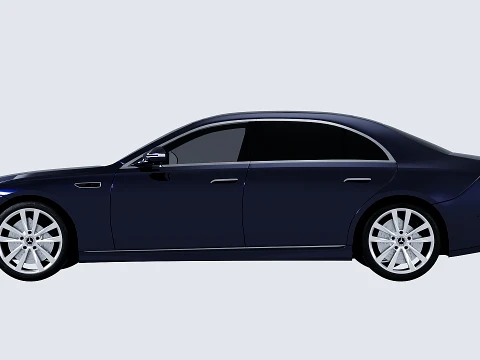 Mercedes S680 Guard W223 3D Model