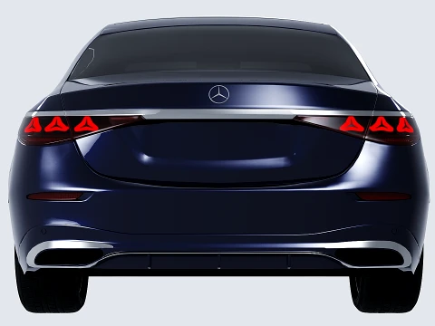 Mercedes S680 Guard W223 3D Model
