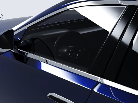Mercedes S680 Guard W223 3D Model