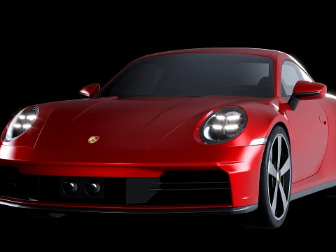 Porsche 911 Carrera2025 Modèle 3D