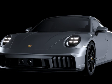 Porsche 911 Carrera GTS 2025 Modello 3D