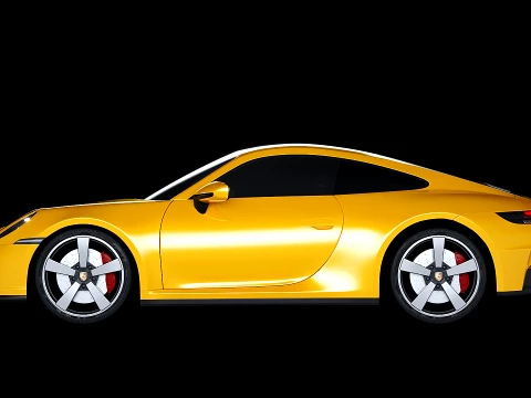 Porsche 911 Carrera S 2025 3D Model