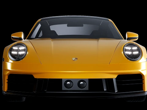 Porsche 911 Carrera S 2025 3D Model