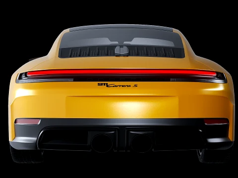 Porsche 911 Carrera S 2025 3D Model