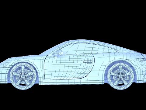 Porsche 911 Carrera S 2025 3D Model