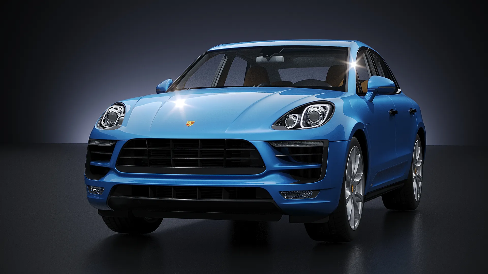 Porsche Macan 2018 3D Model .c4d .max .obj .3ds .fbx .stl .blend