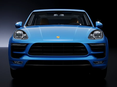 Porsche Macan 2018 3D Model