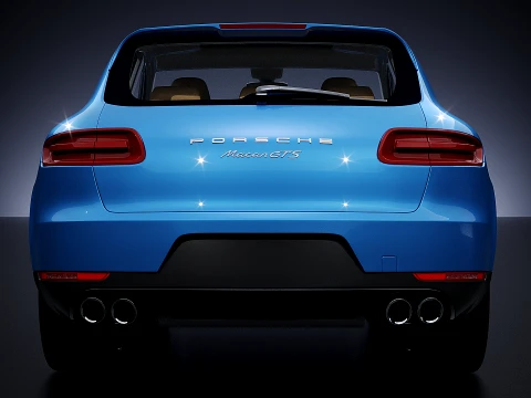 Porsche Macan 2018 3D Model