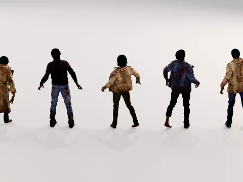 Zombie 3D Model