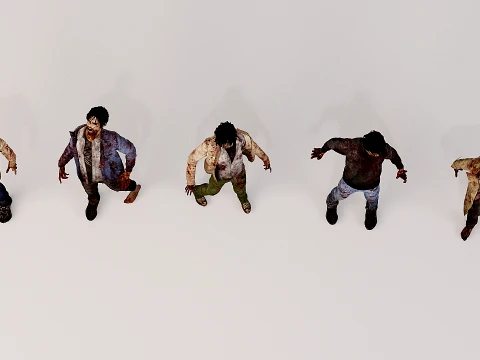 Zombie 3D Model