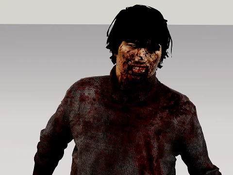 Zombie 3D Model